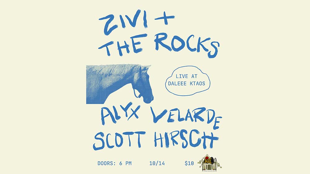 Zivi and the Rocks at DALEEE KTAOS