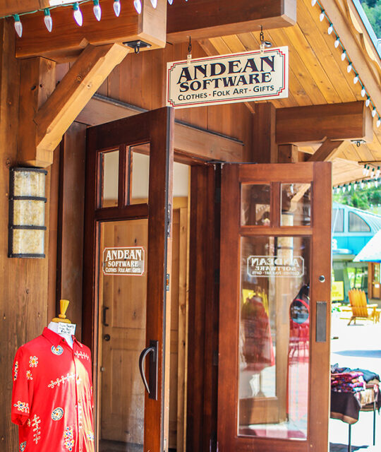 Andean Software store front in Taos Ski Valley