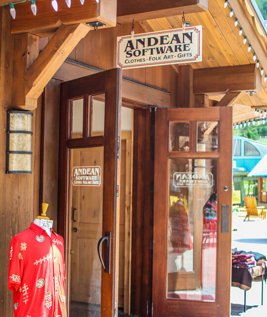 Andean Software store front in Taos Ski Valley