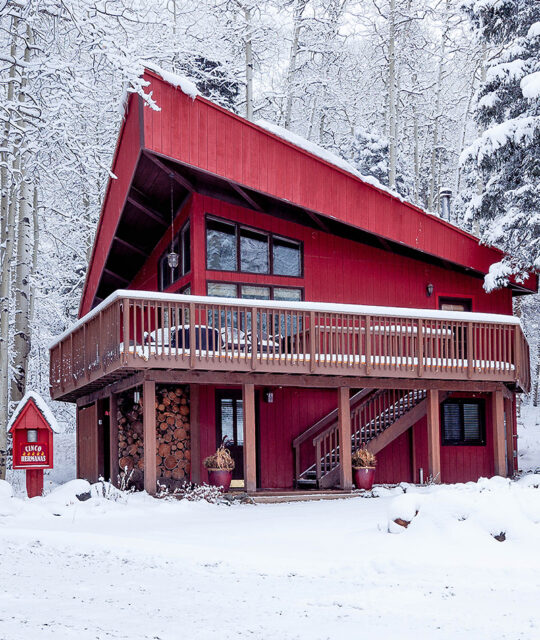 Ski vacation rental cabin in Taos Ski Valley, NM