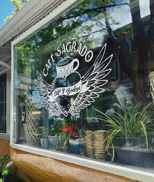 Cafe Sagrado at John Dunn Shops.