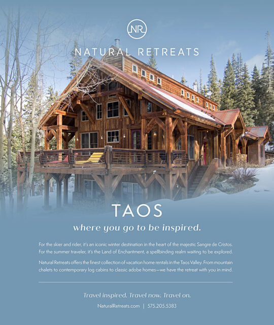 Natural Retreats Enchanted Homes print ad