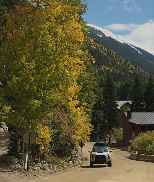Village of Taos Ski Valley fall colors