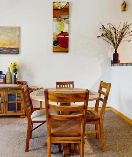 Condo dining room table and chairs