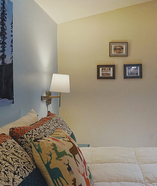 Condominium bedroom