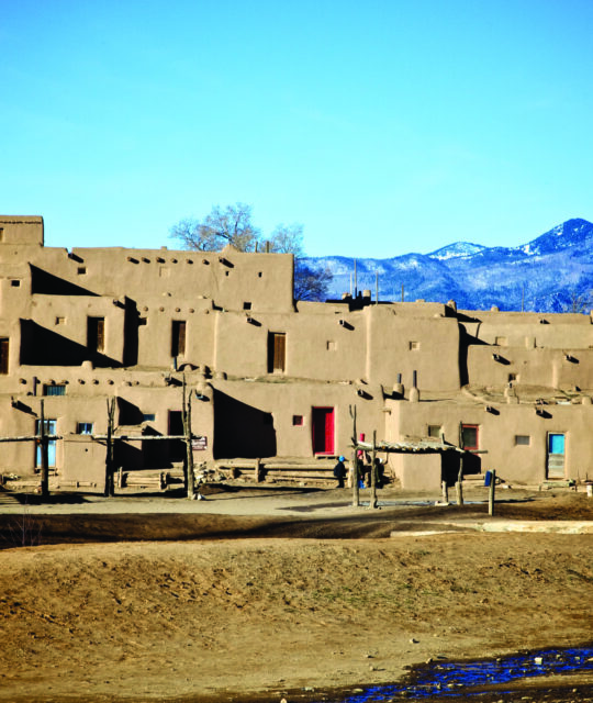 Taos Pueblo adobe architecture