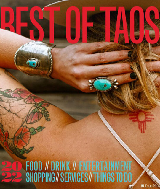 Best of Taos magazine cover