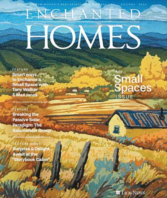 Enchanted Homes magazine cover