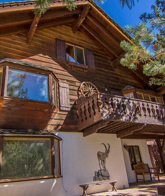 Exterior of the Brownell Chalet in summer