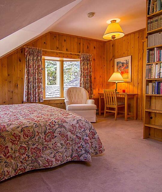 Chalet suite bedroom