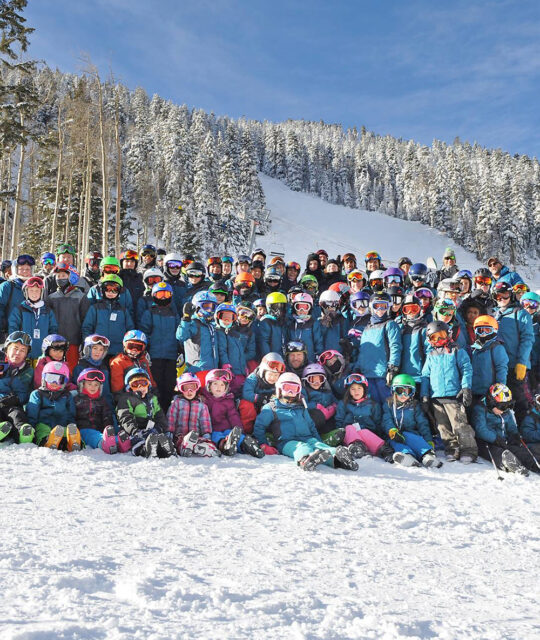 Taos Winter Sports Team group shot
