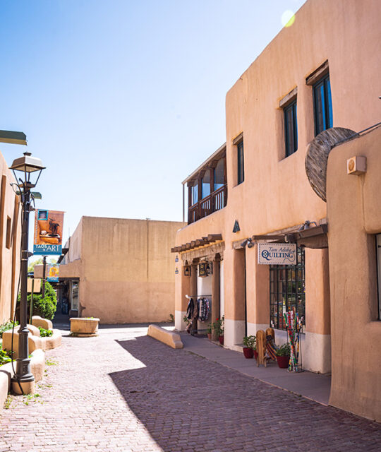 Taos Adobe Quilting in New Mexico near the plaza.