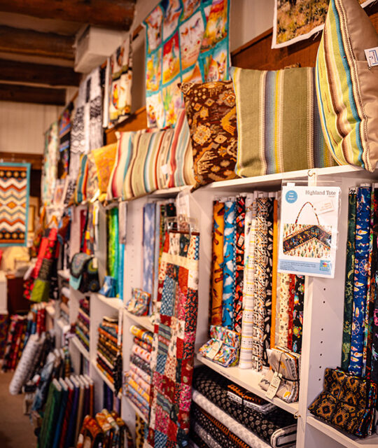 Fabric store displays