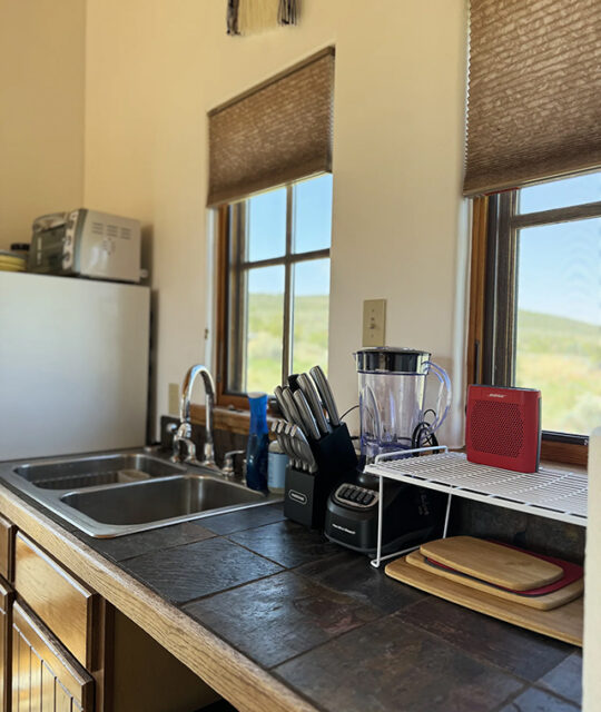 Kitchen with a view