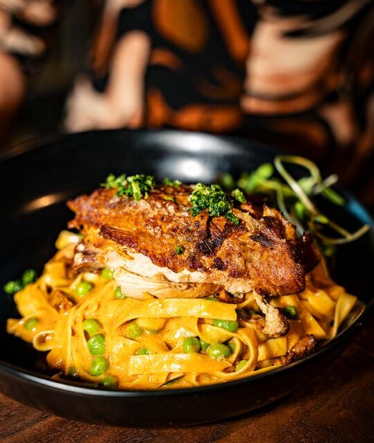 Dinner entree from ACEQ.