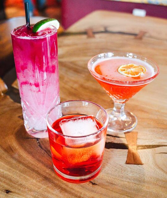 Three cocktails from ACEQ