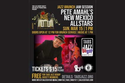 Sunday Jazz Brunch JAM SESSION: Pete Amahl’s New Mexico Allstars