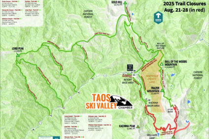 Taos Ski Valley Hiking Trail Updates