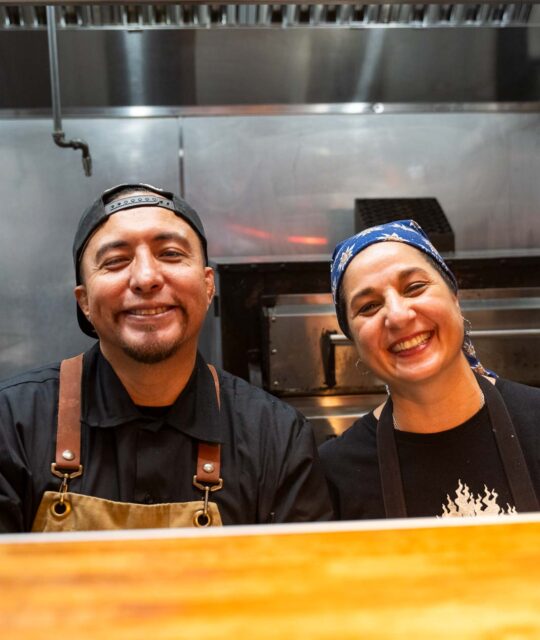 Happy smiling cooks at DALEEE TSV