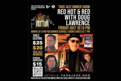 Taos Jazz Dinner Show: Red Hot & Red with Doug Lawrence